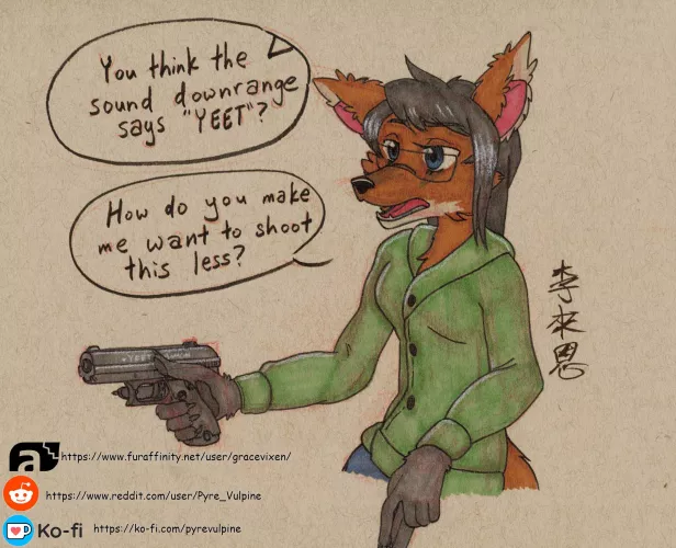 Gun Day Sunday 131! (Art By Me)