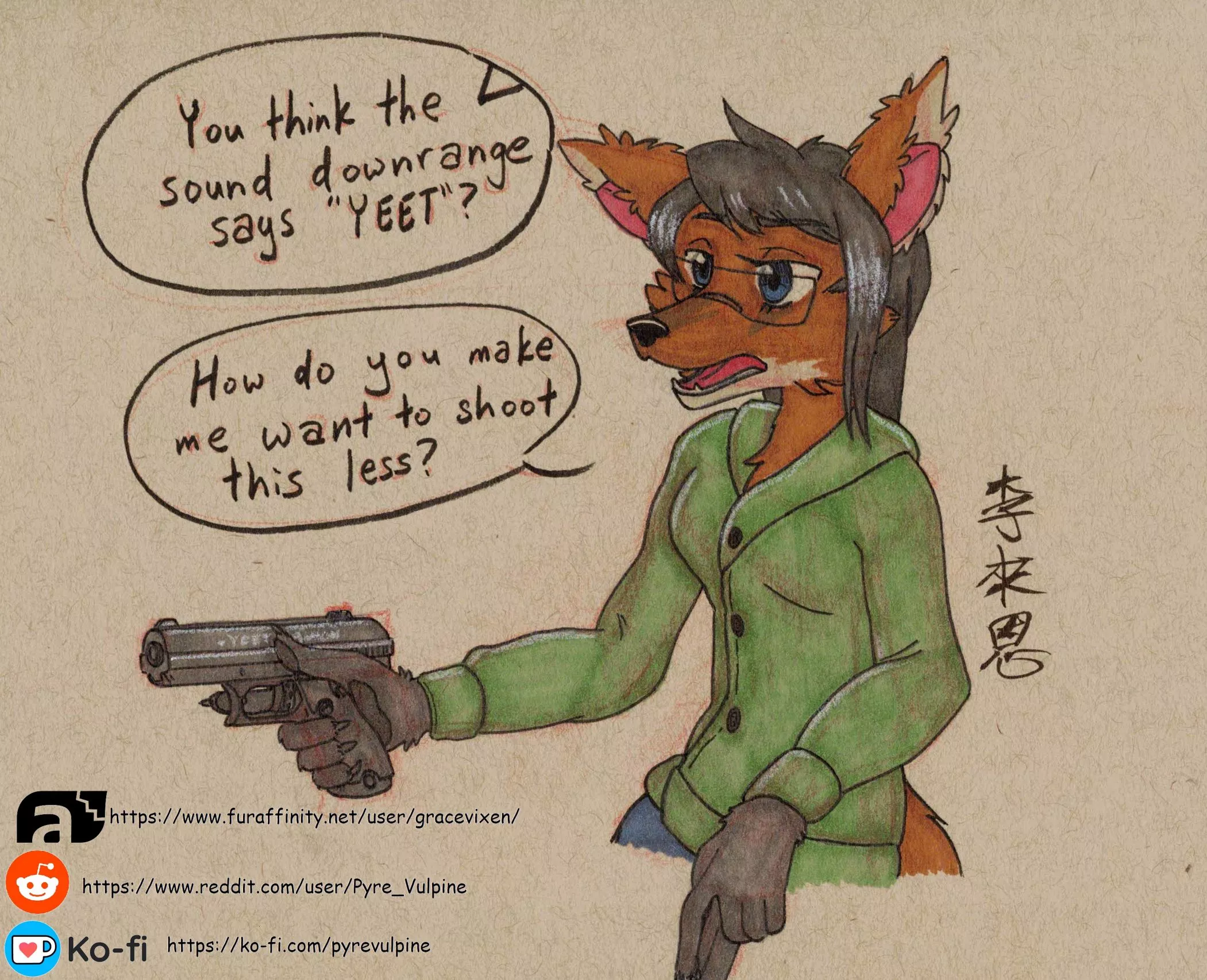 Gun Day Sunday 131! (Art By Me)