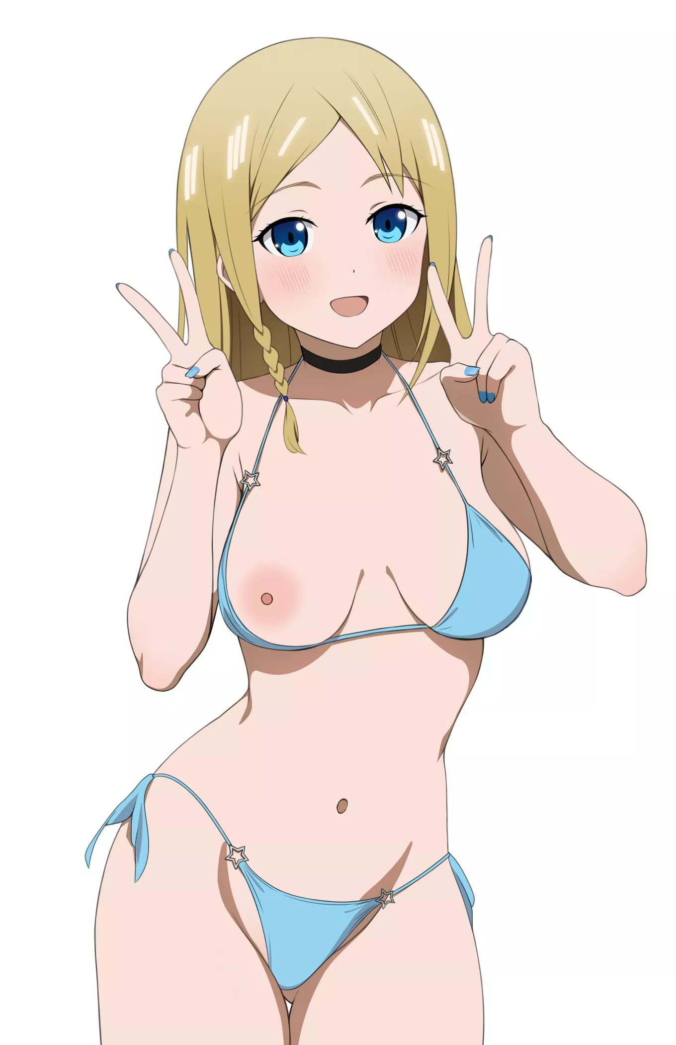 Hayasaka's bikini malfunction
