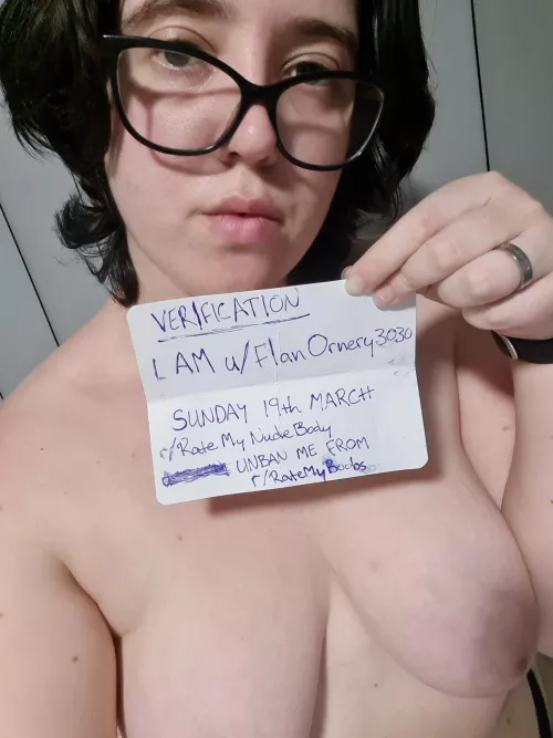 I (F) am a real person. This is a verification post.