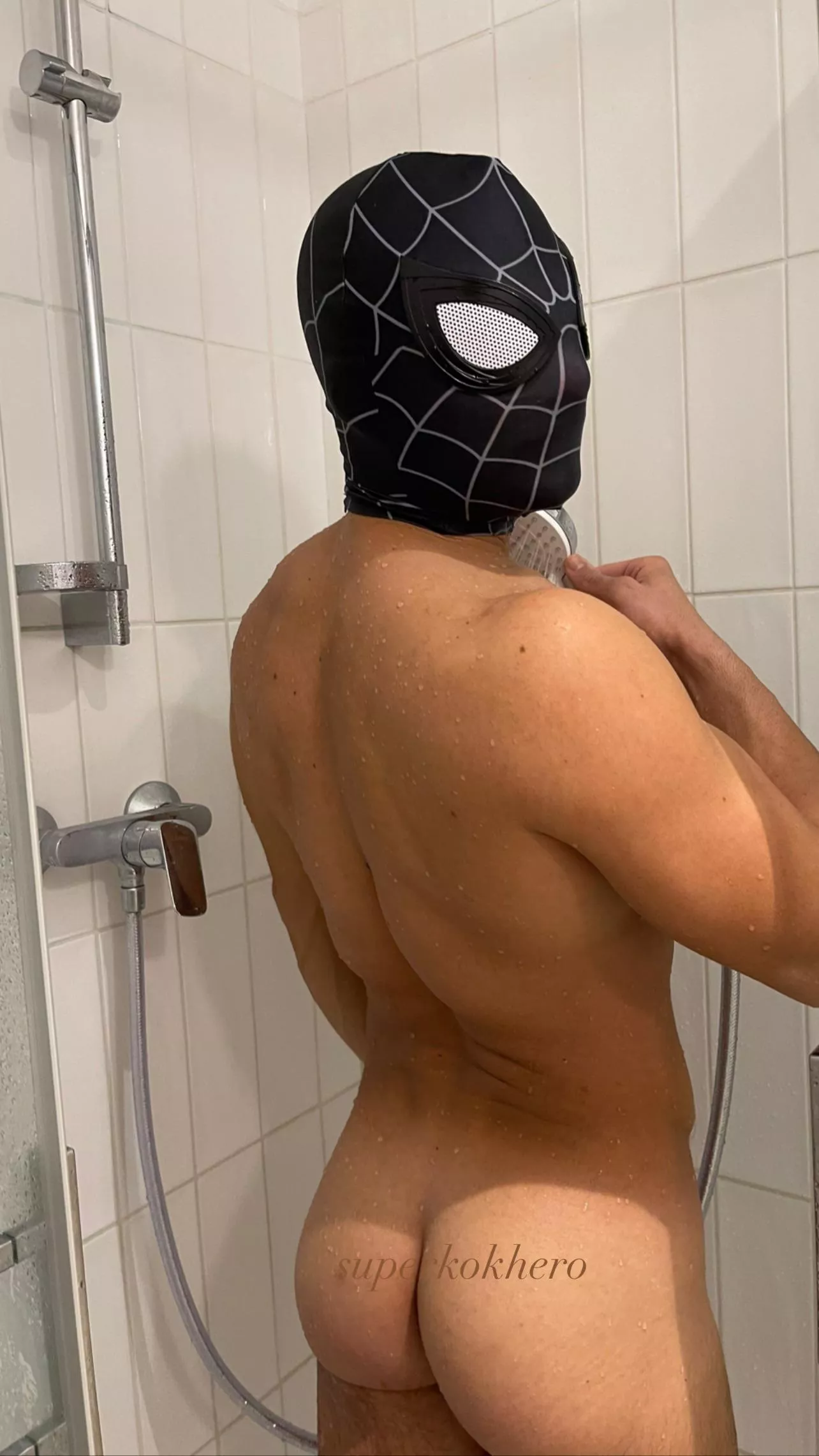 I love touching my cock during and hot shower.. would you help me?