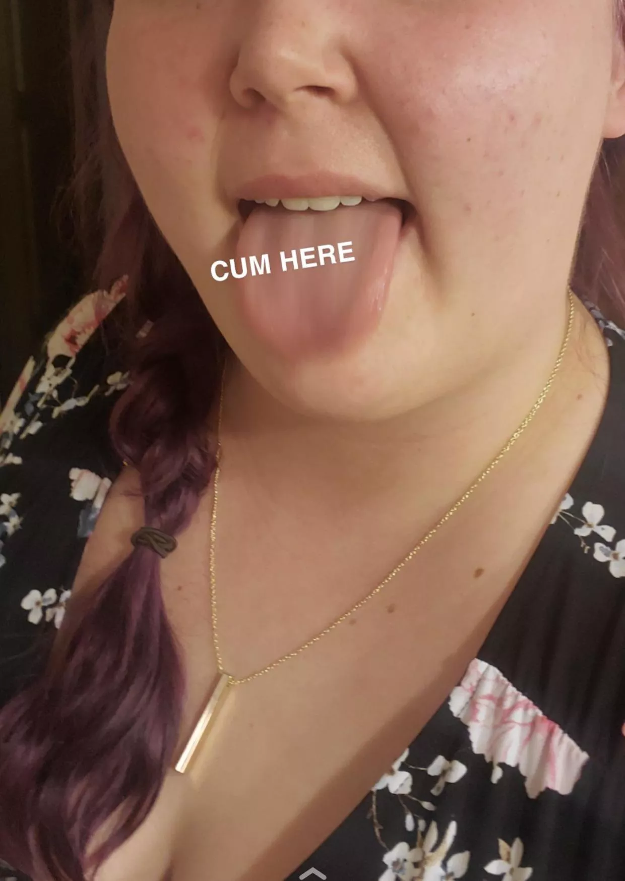 I want you to spill your seed all over my tongue