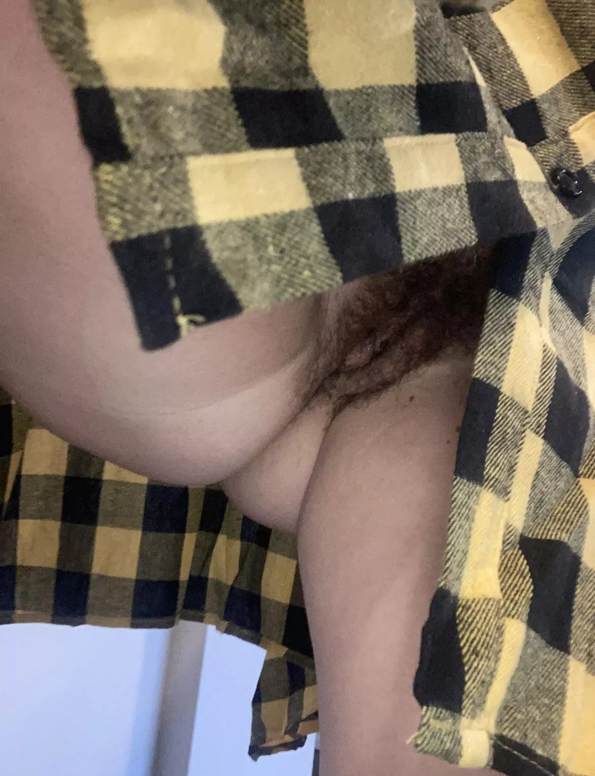 Look up my dress for a surprise