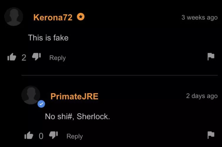 My guy stated the obvious