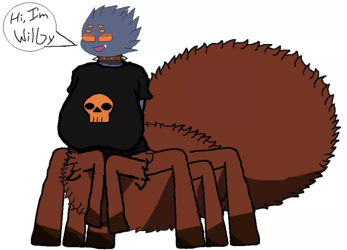 My spider-taur oc, Wilby Tyranny (art by me, MrCptWill)