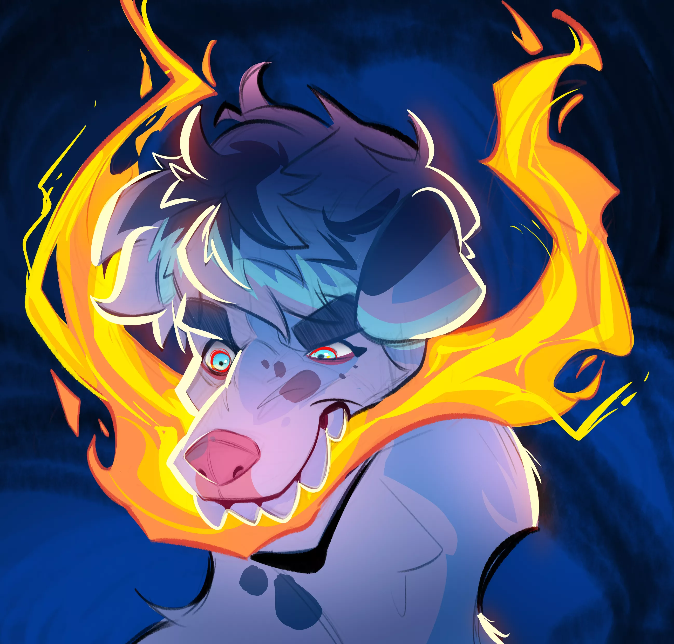 My take on @coddybarks DTIYS, Such a cool concept!! (Art by me - Twitter/FA -> @wawfur , Make sure to follow him to -> @coddybarks )