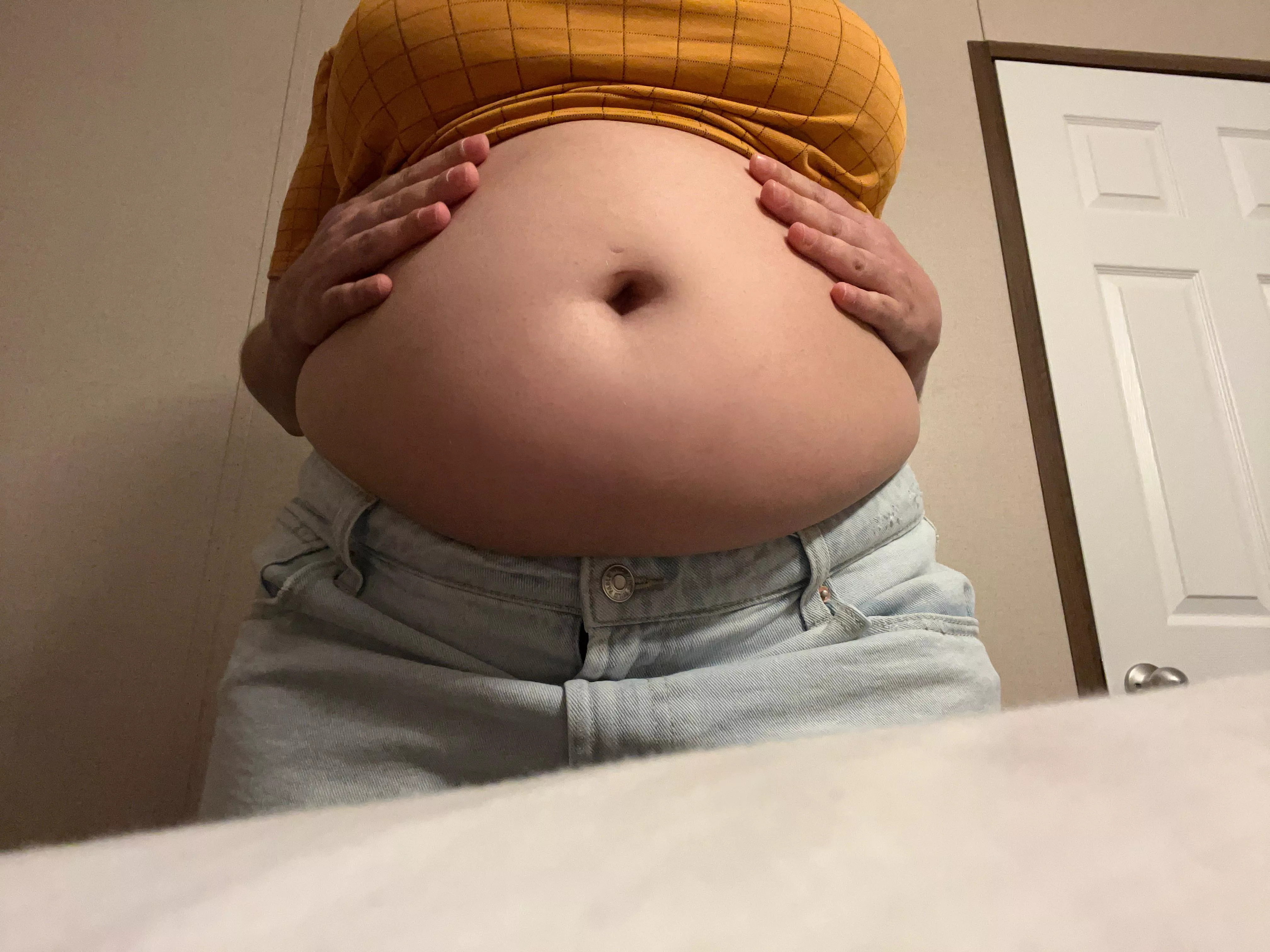 Results of an all day 7000 calorie stuffing. But I still feel a little hungry 🤤