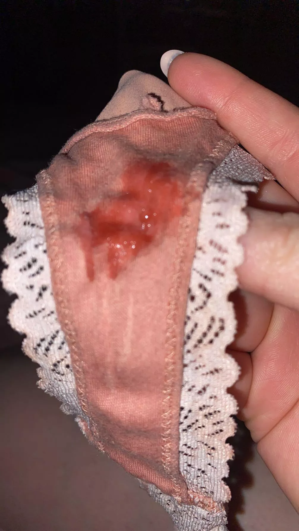 right after cumming so hard ;)