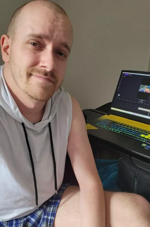 Stayed up late last night, learning how to use editing software