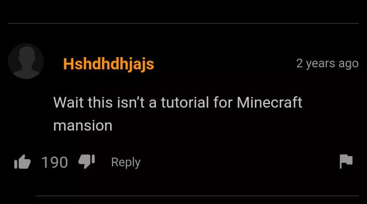 This isn't a Minecraft tutorial