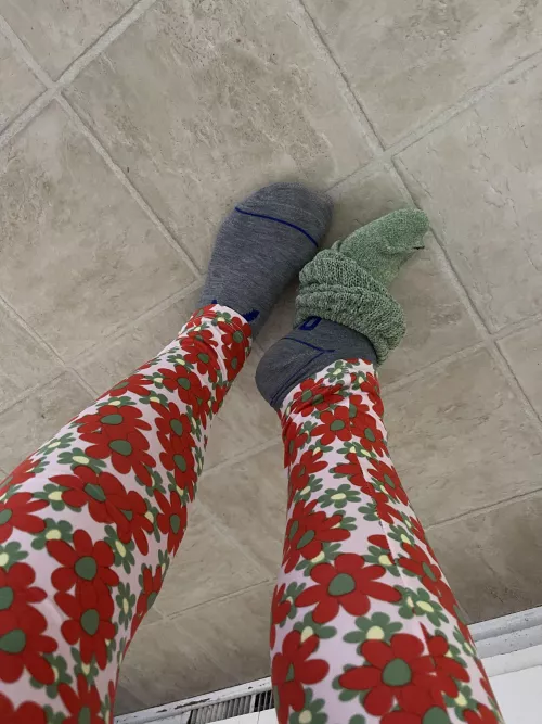 What was that about layers socks? For warmth or extra tangy ness?