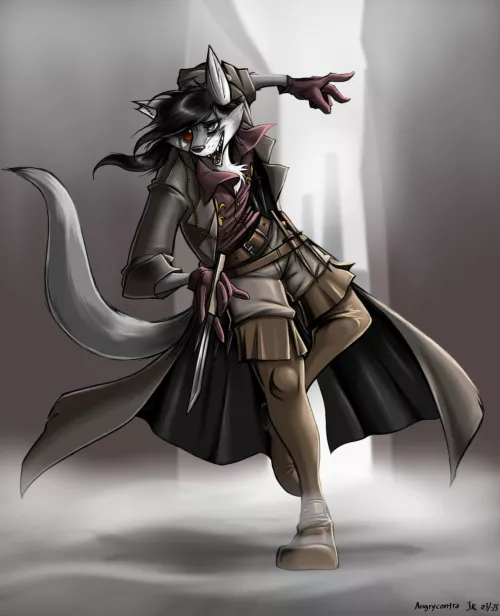 Wolf Thief/Assassin (art by Angrycontra)