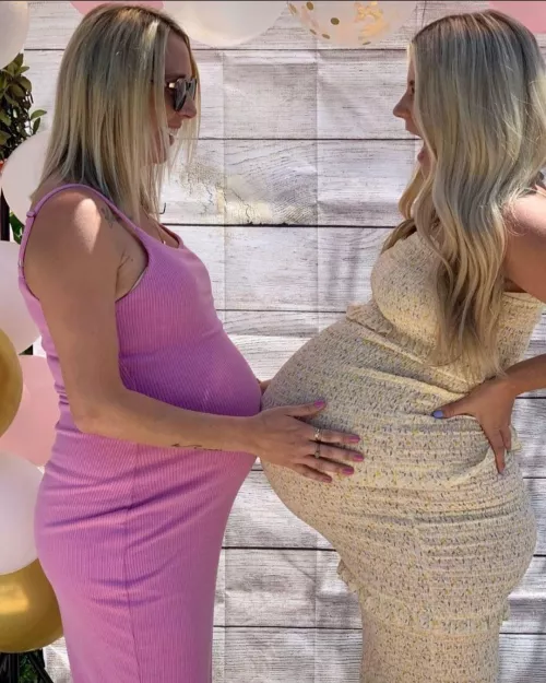 2 preggo milfs 1 picture