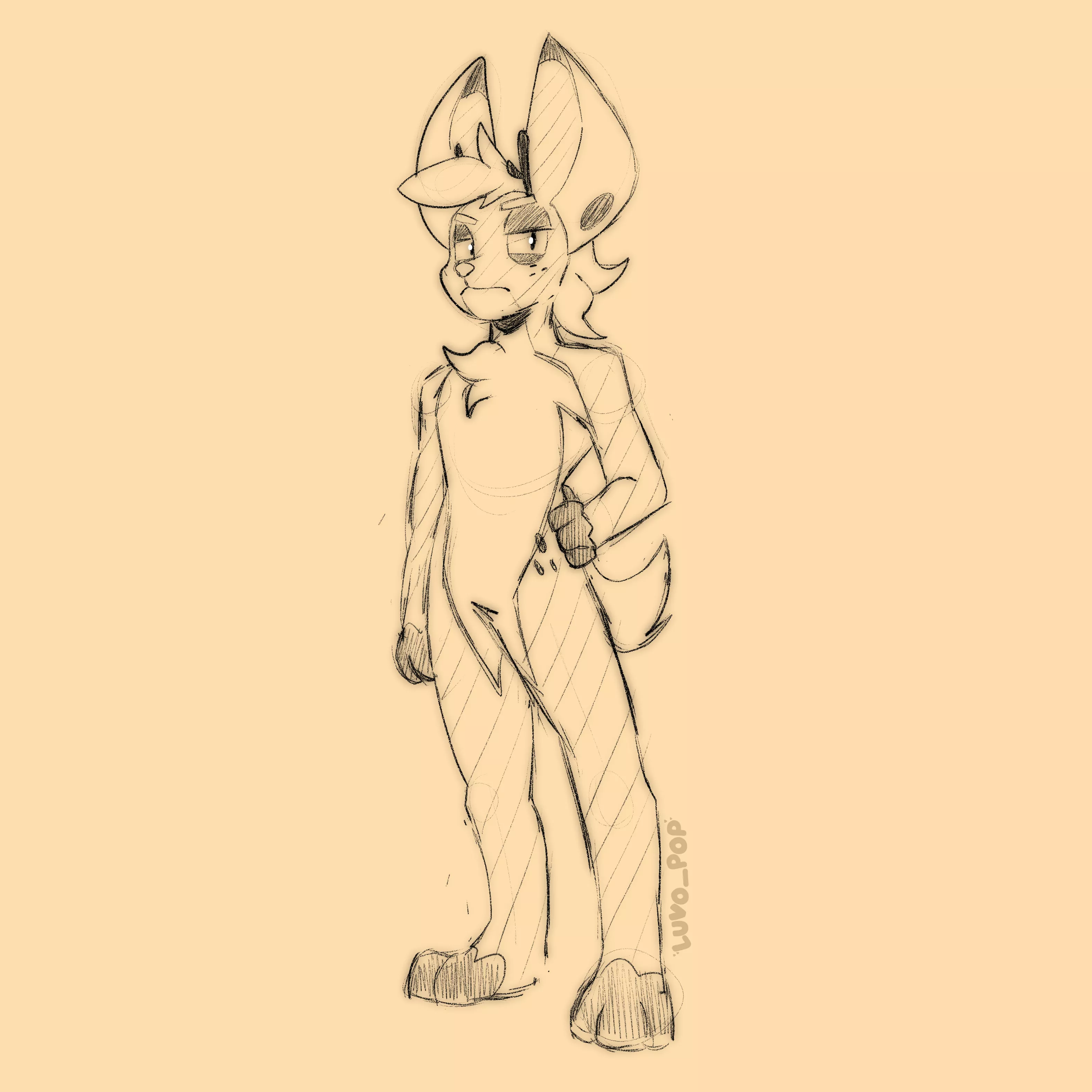 Another Sketch Commission completed (By me Luvo) ^ = ^