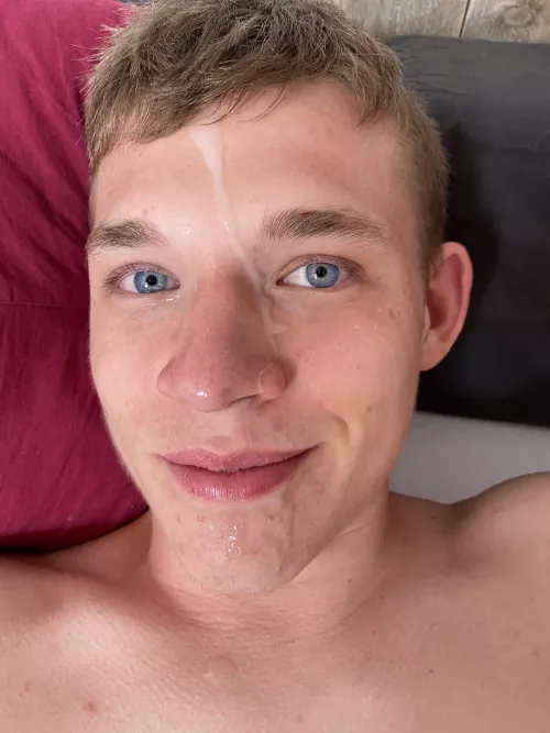 do i look cute with some spunk on my mug?