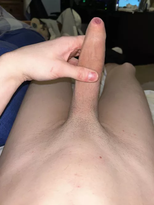 Does anybody like my uncut teen cock