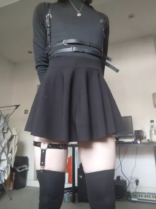 Got my harness on....for safety...