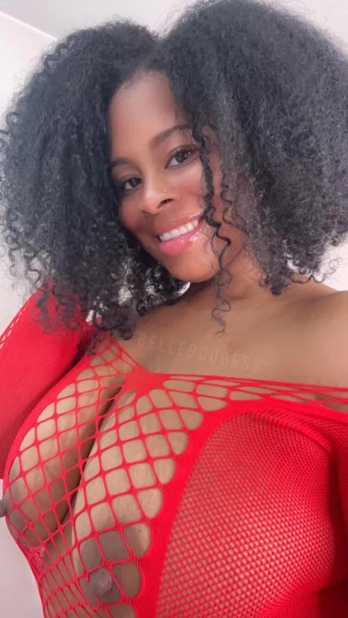 I think red looks great on me