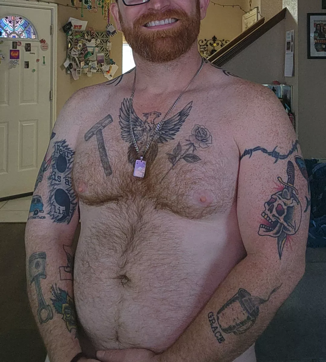 Inked up Ginger DILF