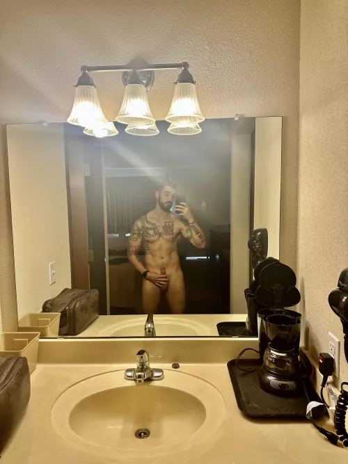 Just the tip, just to see if it feels good.