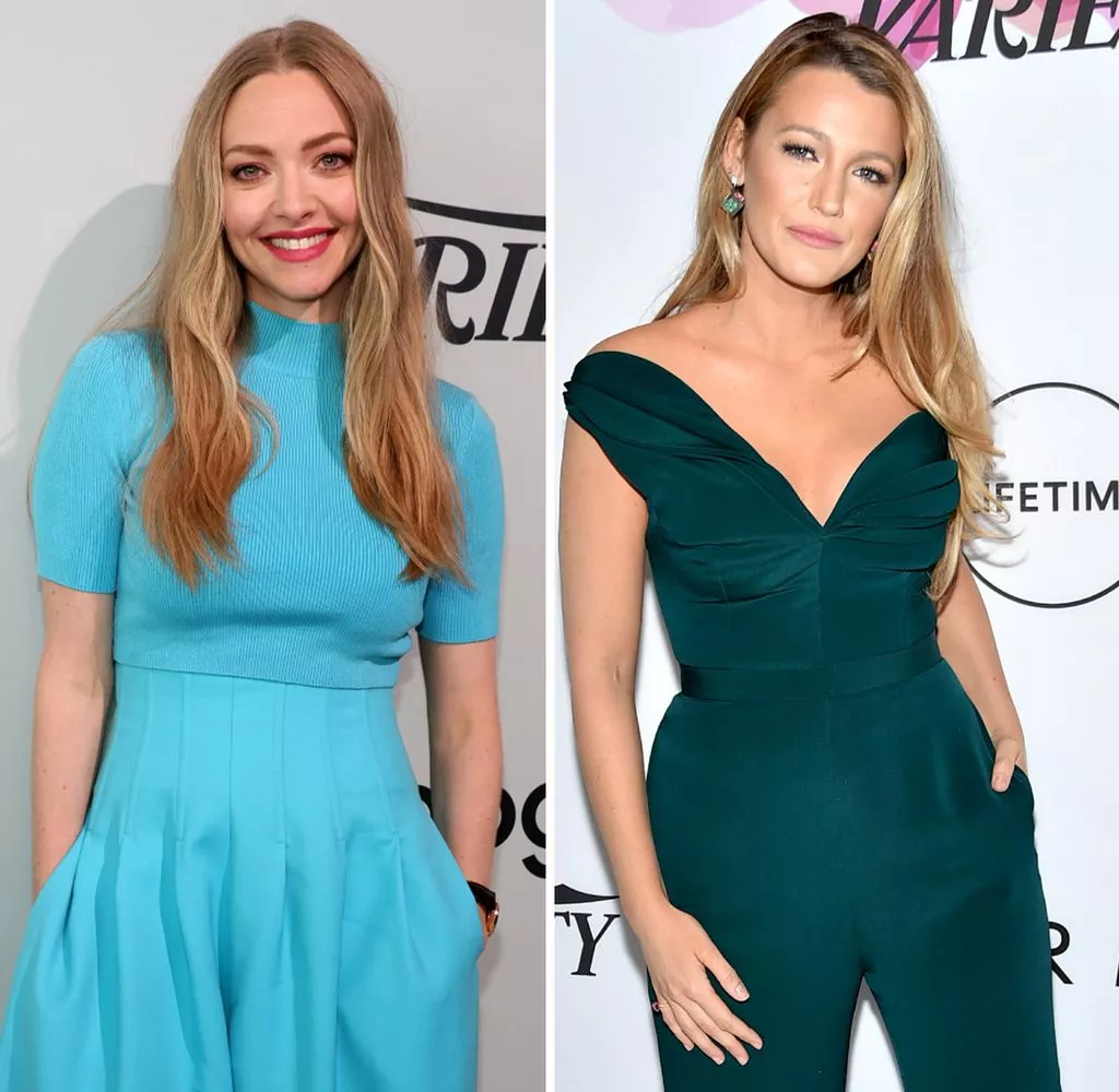 Lets jerk off together for Amanda Seyfried or Blake Lively!