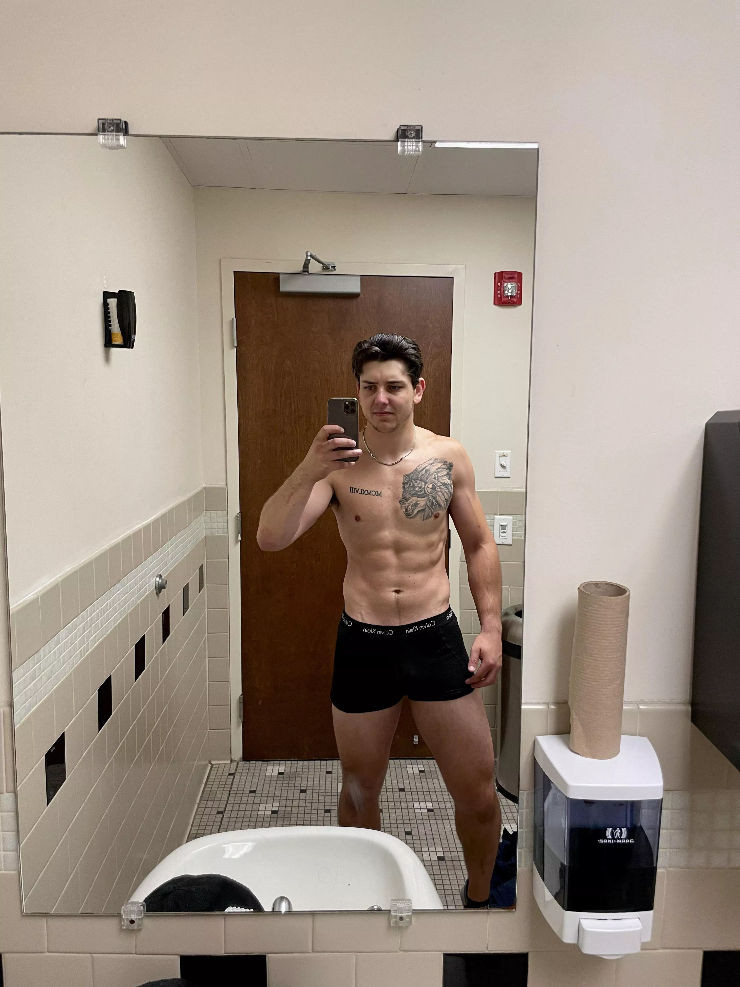 Lift complete, could use a hand cleaning on