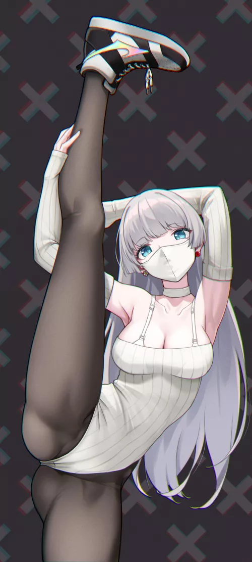 Mask, Sweater, & Tights [Artist's Original]