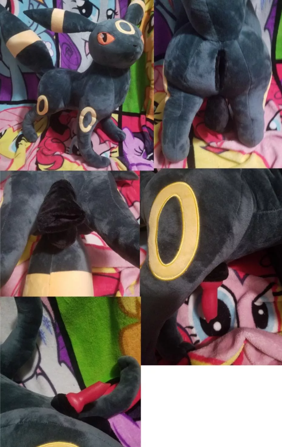 Recently commissioned NSFW fuckable life size male feral Pokemon eeveelution Umbreon with useable anus, dildo penis, sheath and balls [M] (Furrysale)