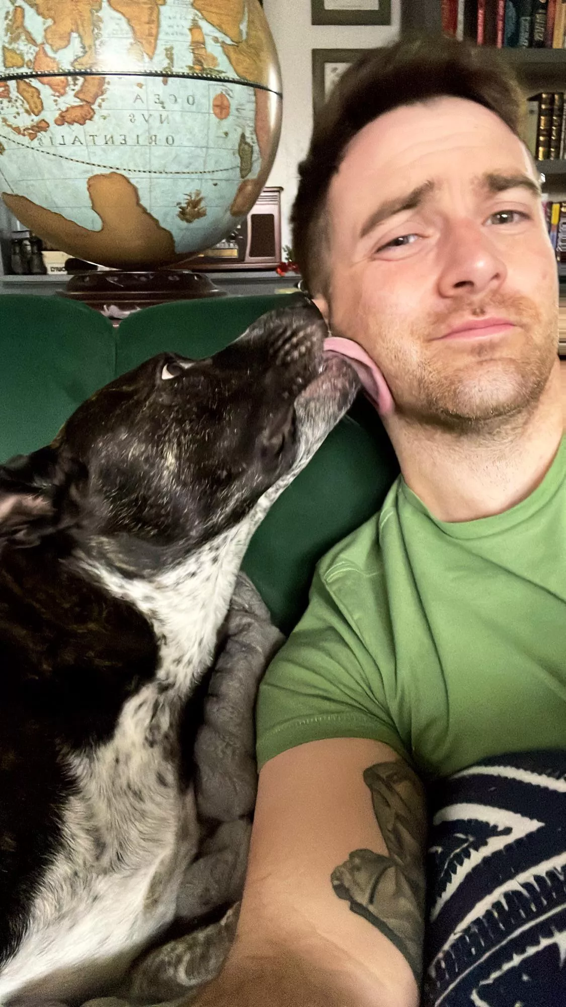 She’s trying to make me feel better about it being Monday