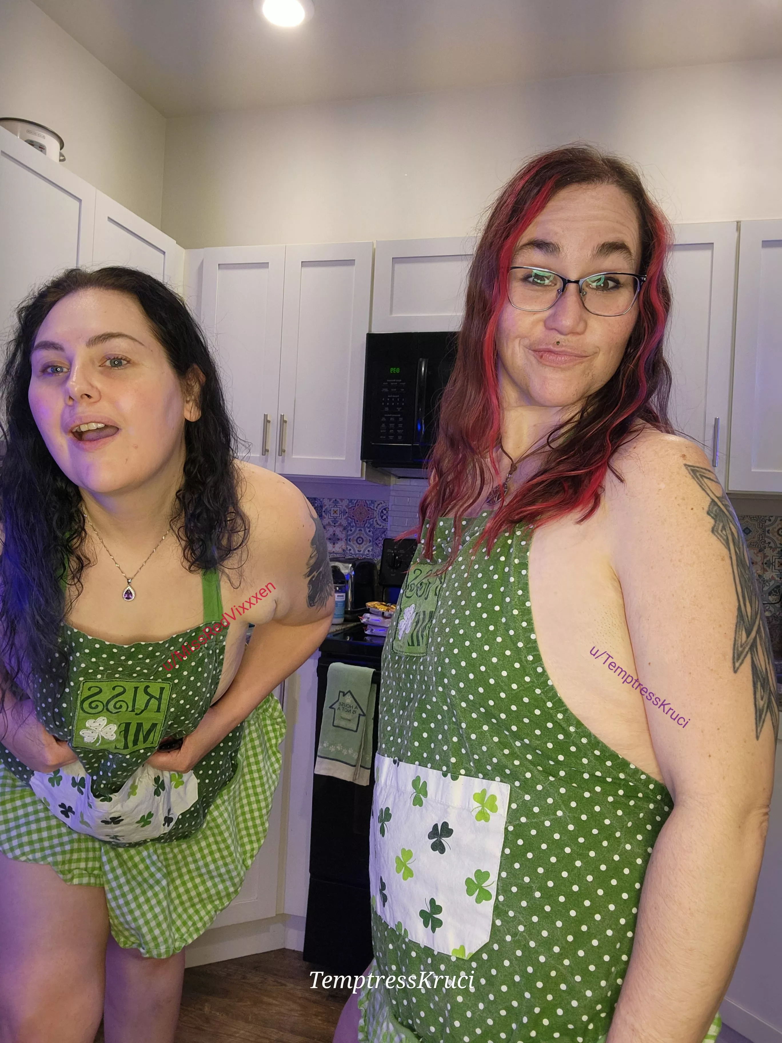 Time to play around in the kitchen, who you wanna taste first