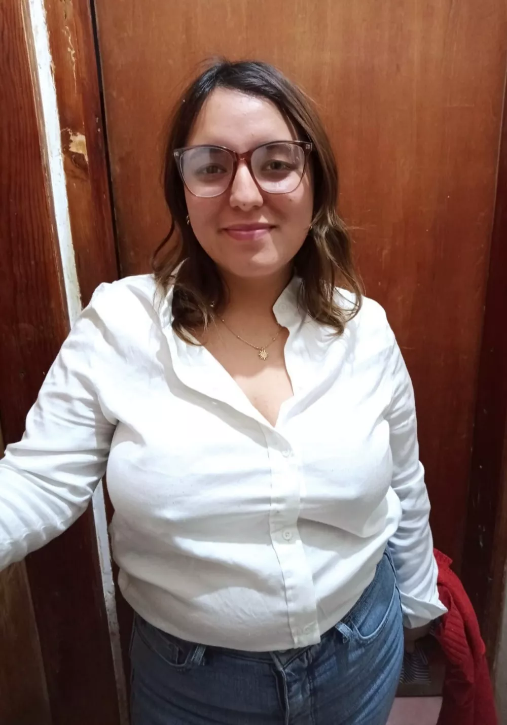 Today was a good day, working for a while with some patients, and now going out with my friends, best of all, with no bra