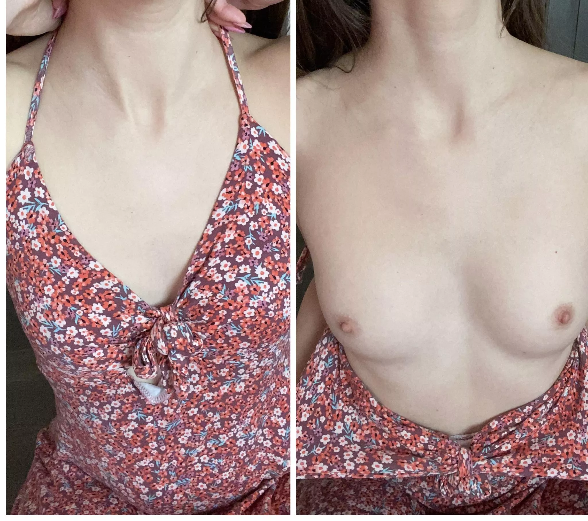 very tiny even under this sundress