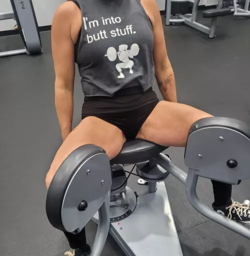 Working on them thick thighs