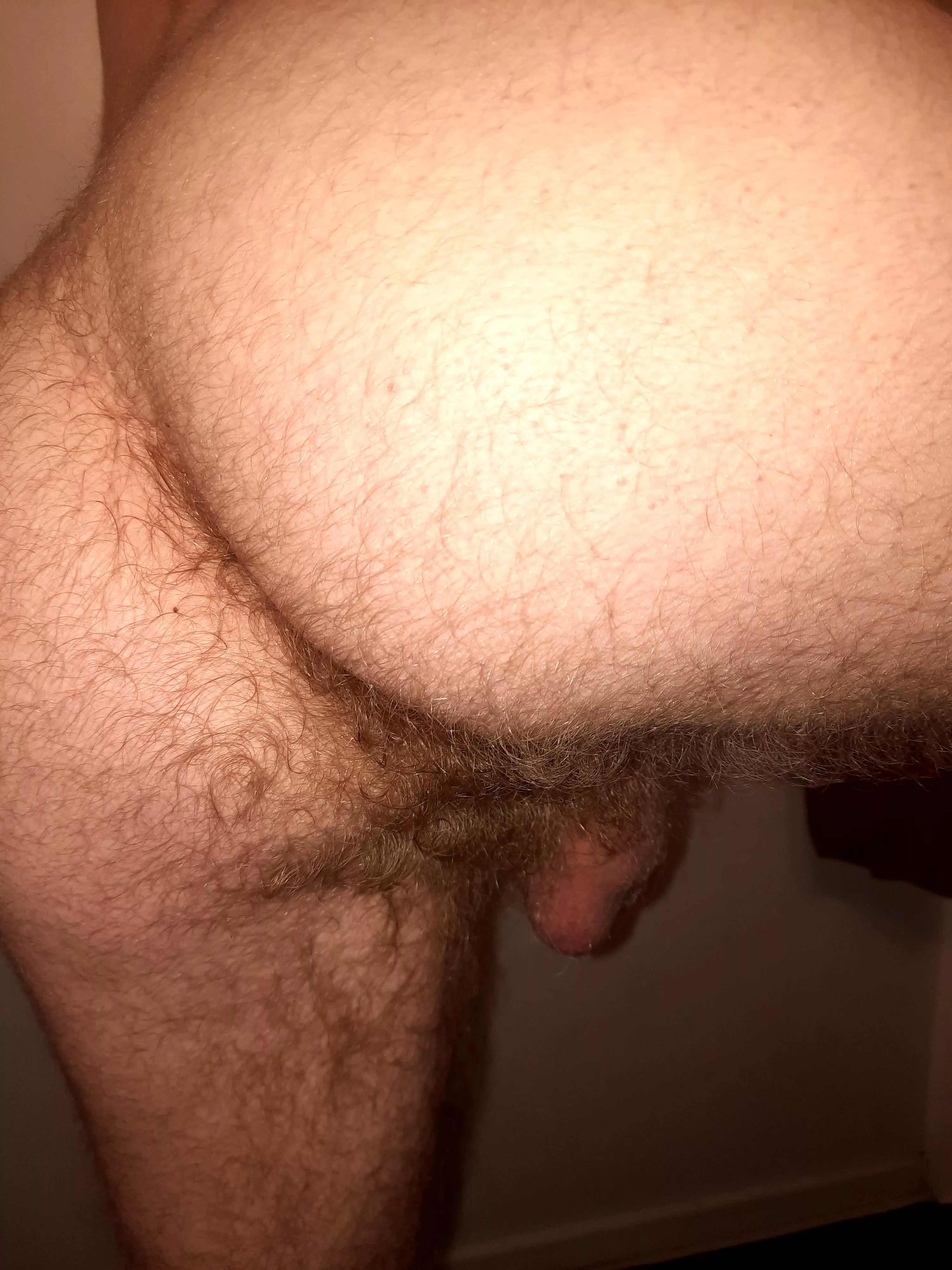 Yeah I guess my ass is hairy