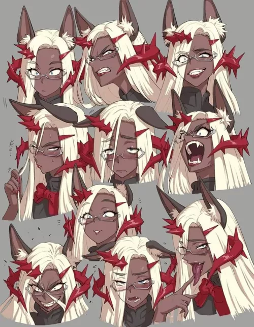 Demon kemonomimi face