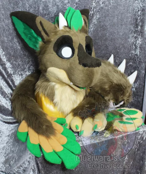 Dutch angel dragon fursuit - premade made for sale