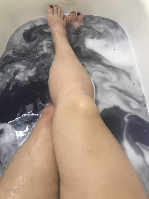 Enjoying a LUSH bath