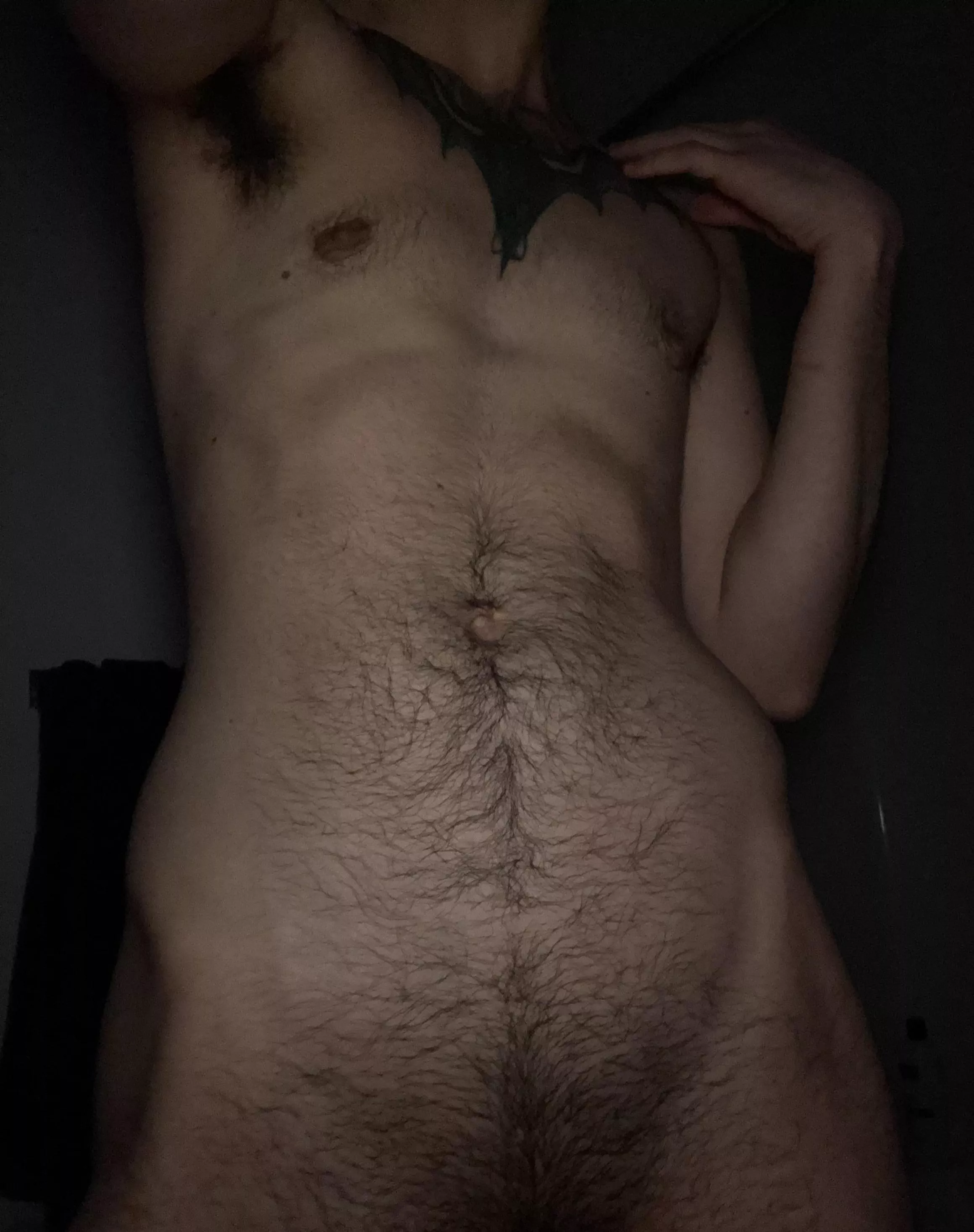 hairy happy trail, anyone?