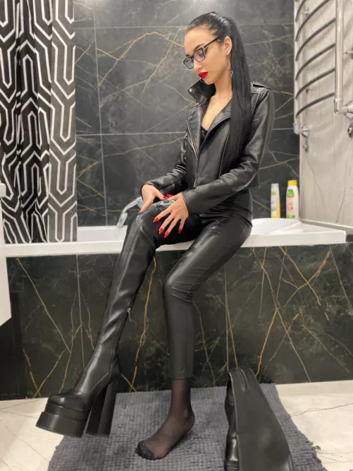 Help me with my boots?