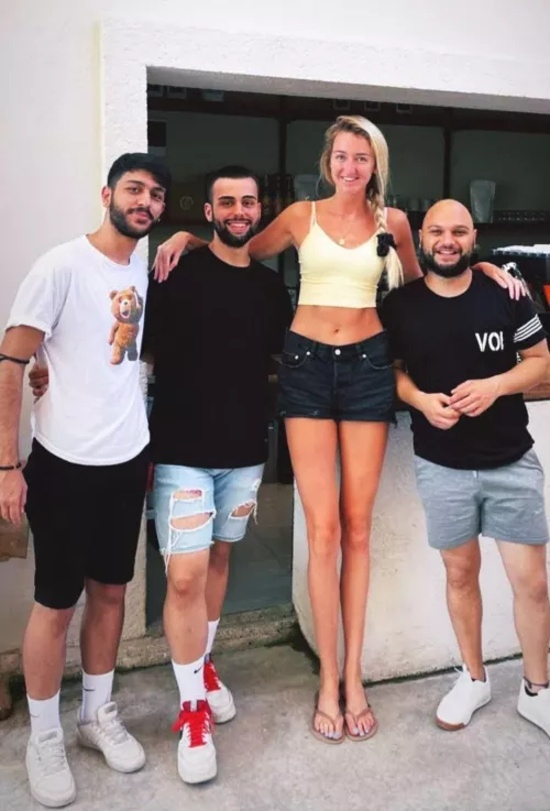 Holly Burt has the longest legs in America