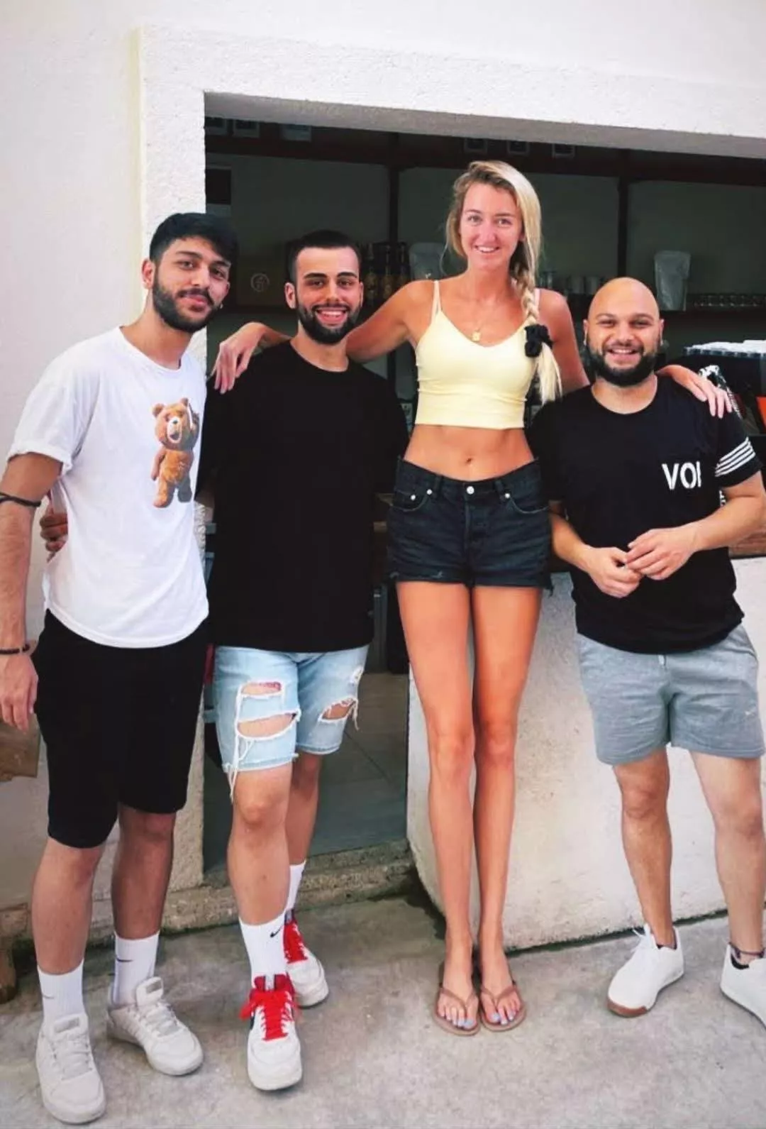 Holly Burt has the longest legs in America