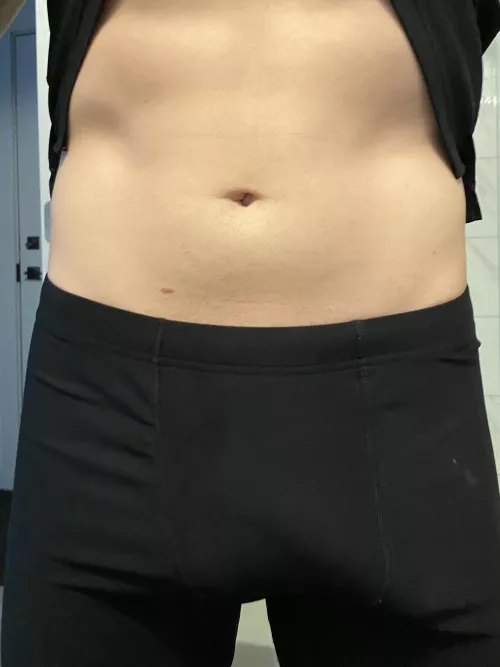 Hopefully no one at the gym will notice 😬