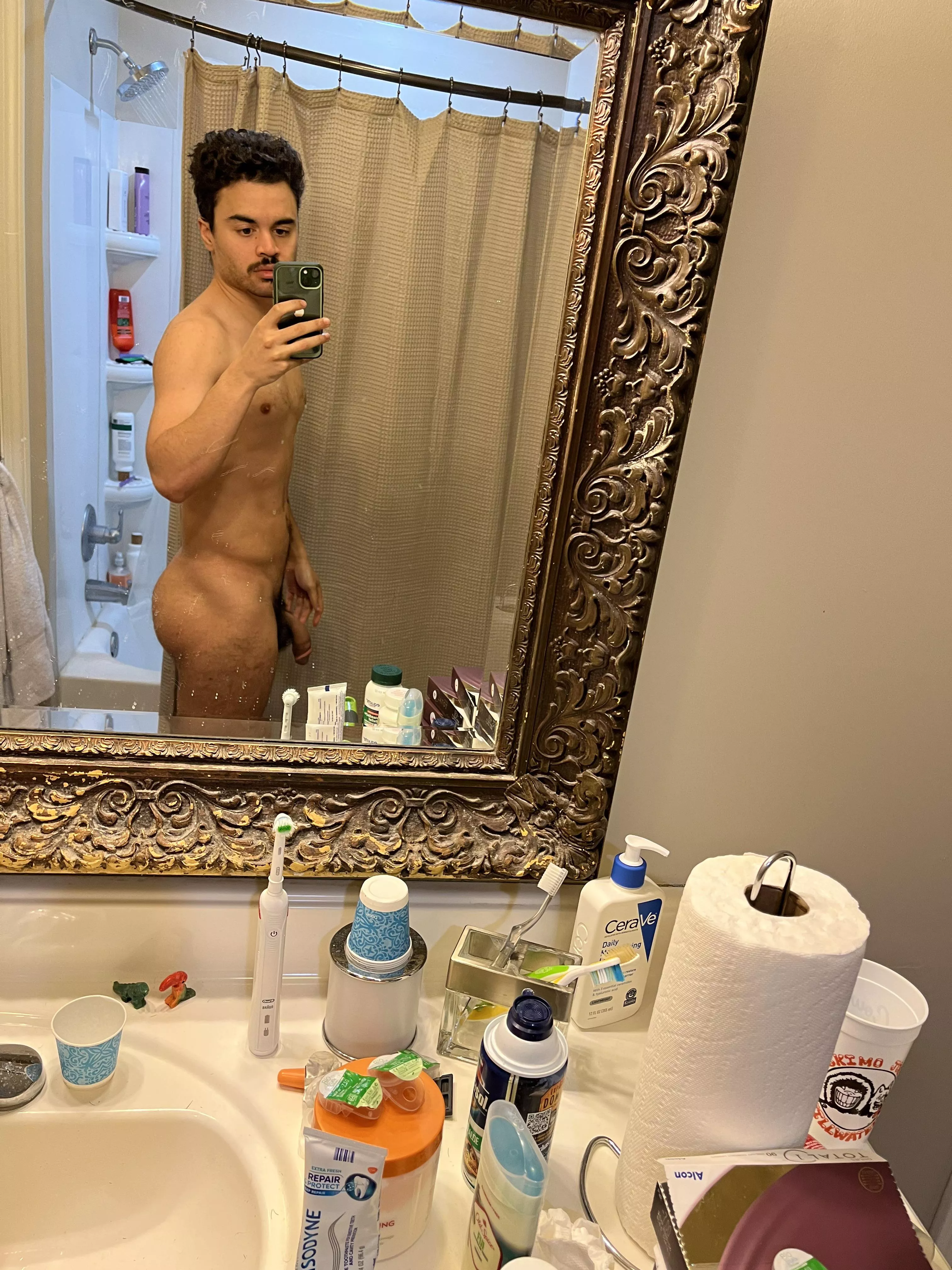 How do I look fresh out the shower?