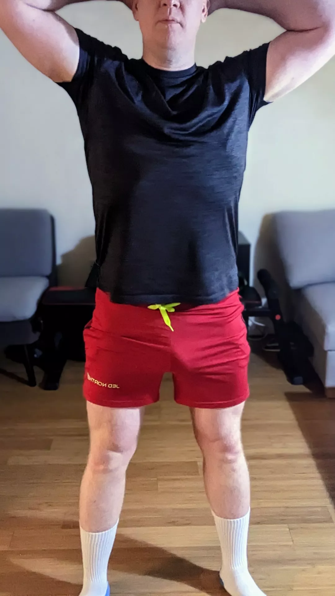 How's daddy's gym kit?