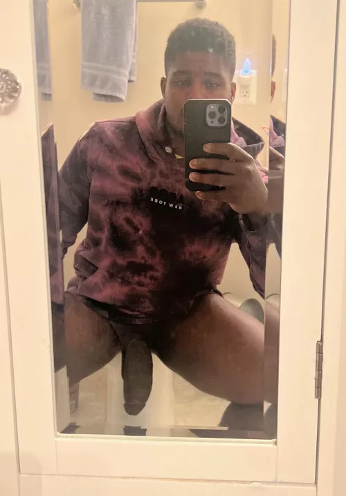 Hubby cock not even fully hard