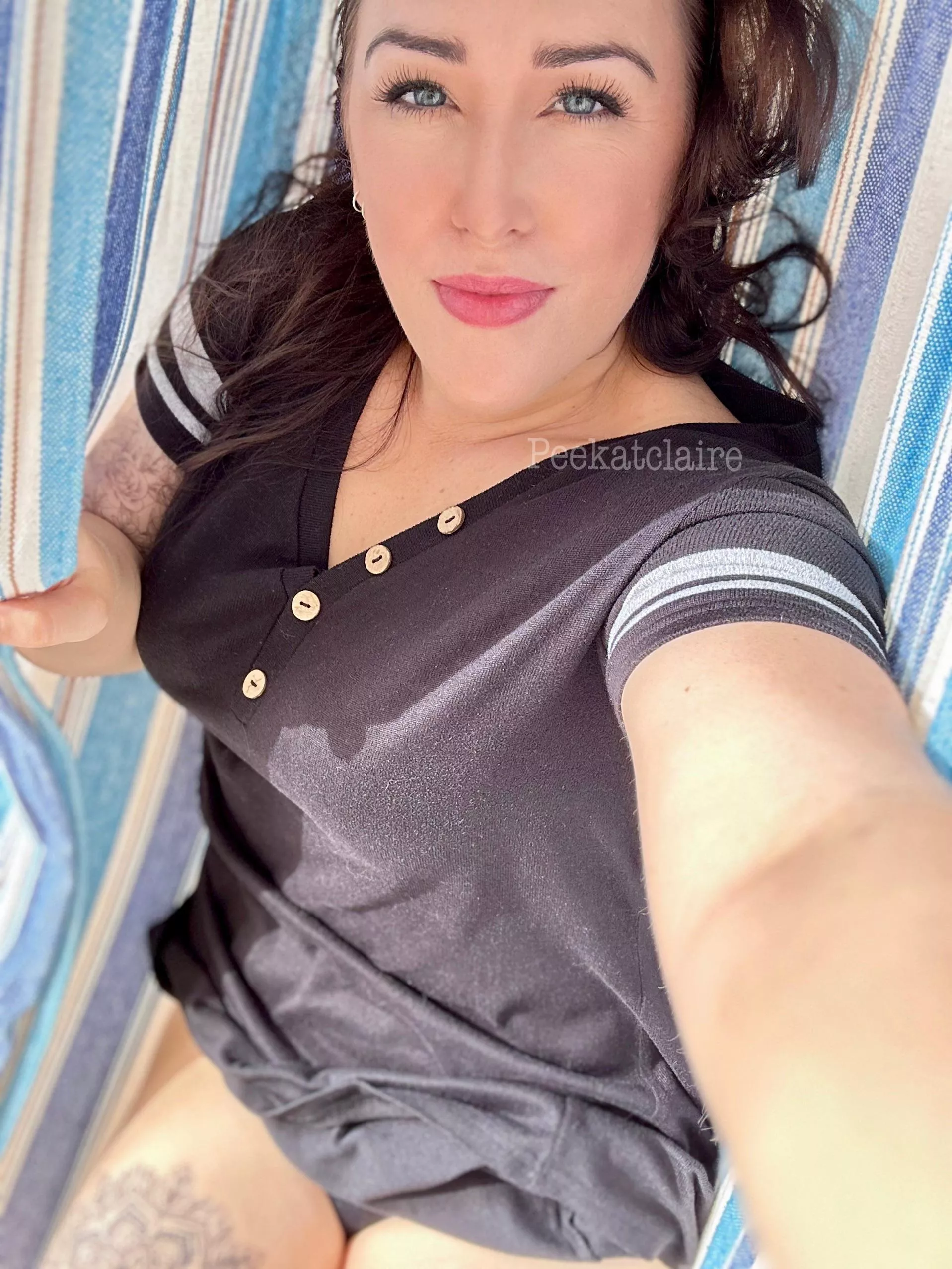 I don’t have a swing but…I have a hammock