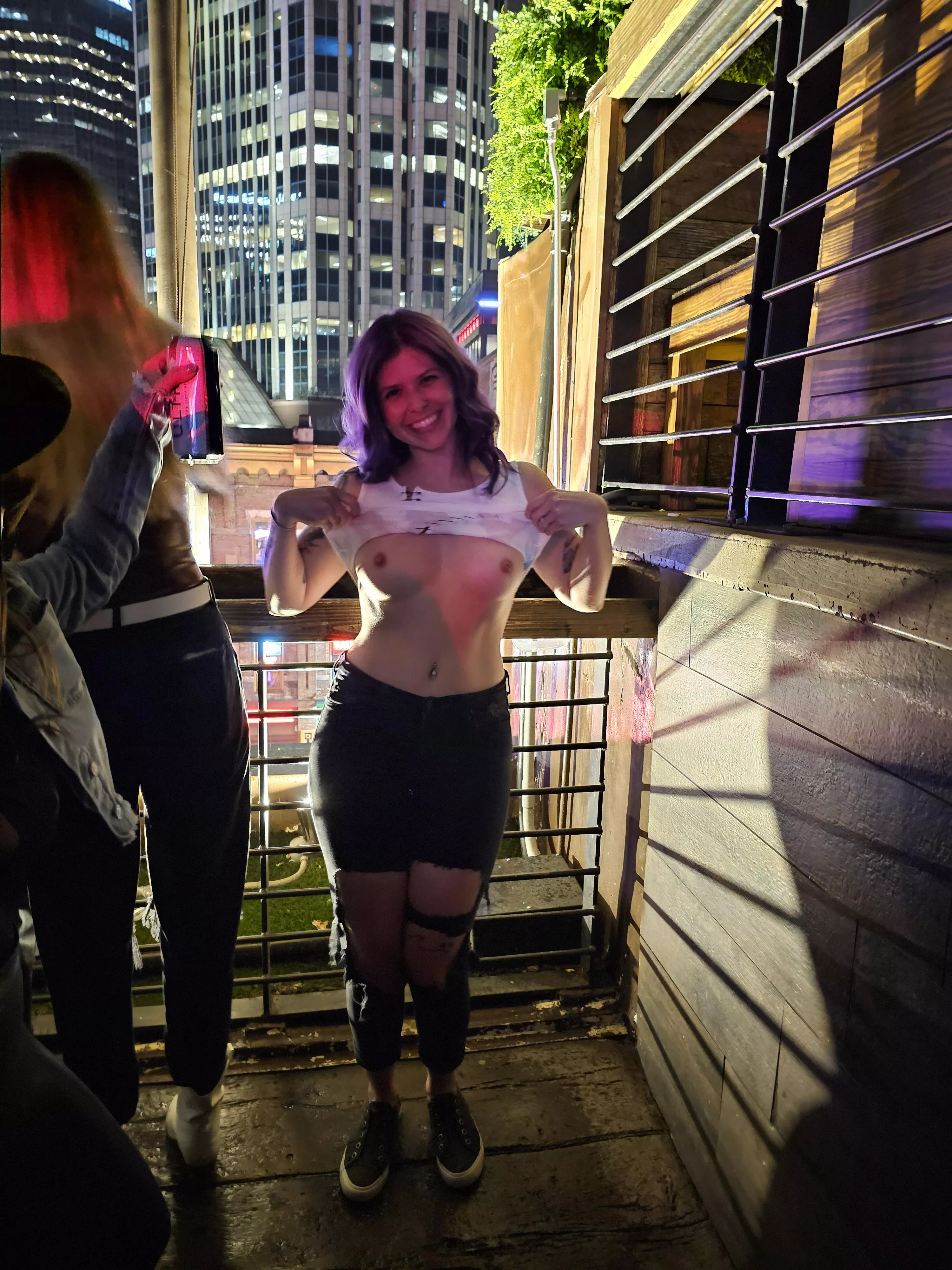 I think everyone around me liked the view.