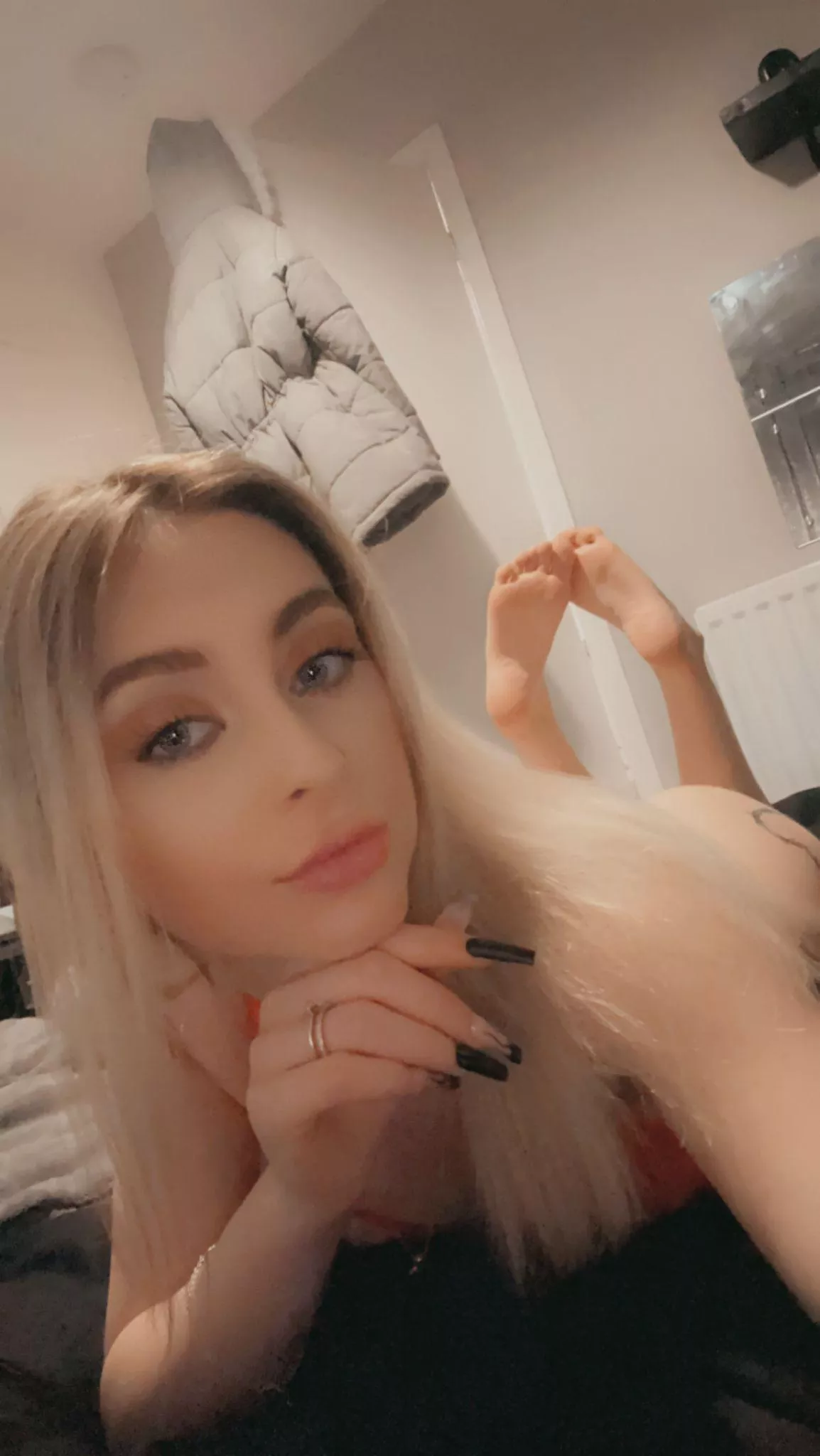 I want you to worship the ground my feet touch [domme]