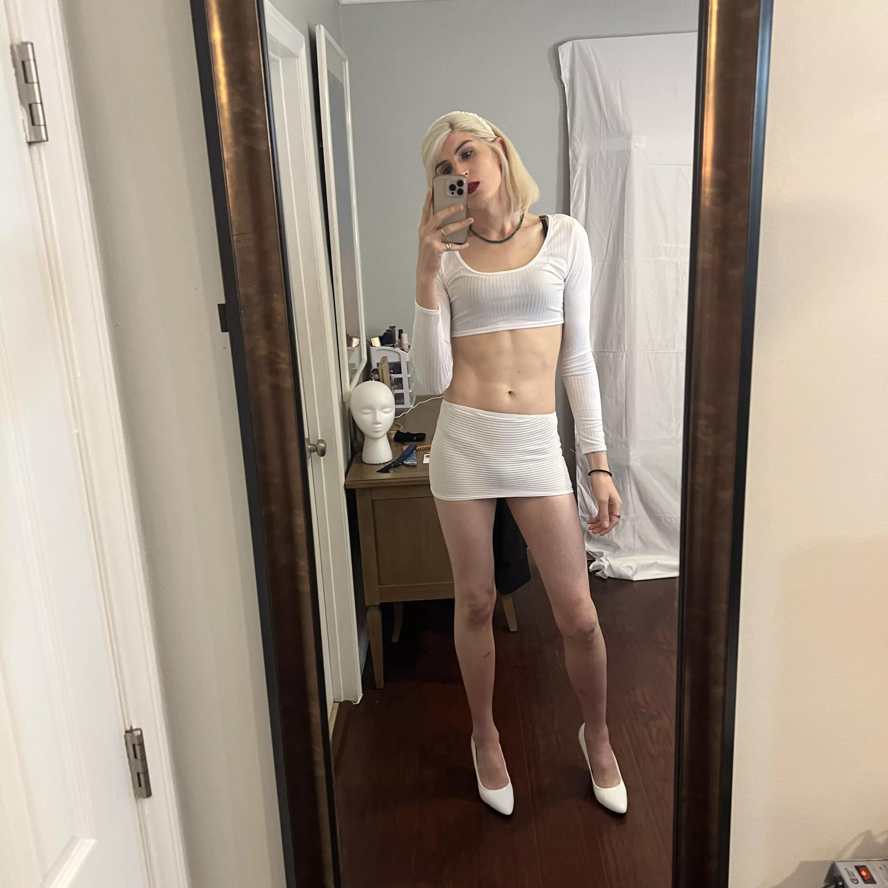 If you saw me in public would you stare at my little bulge?