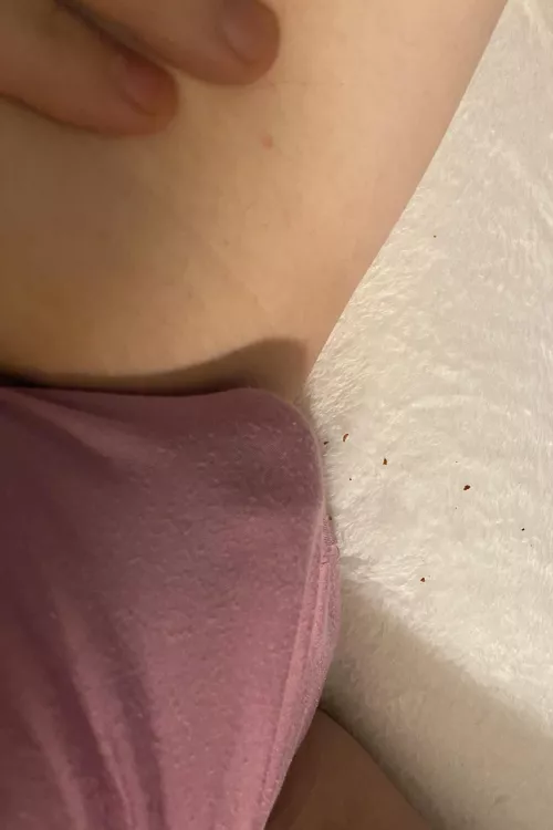 In my comfy panties, wishing…